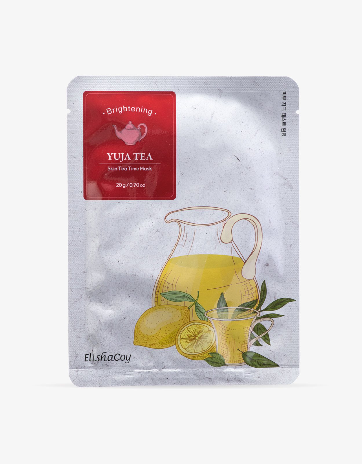 ElishaCoy Skin Tea Time Mask – Yuja Tea 20g