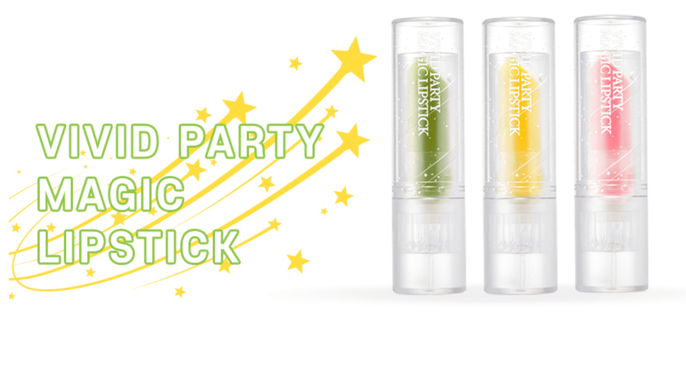 ElishaCoy Vivid Party Magic Lipstick – Green Apple